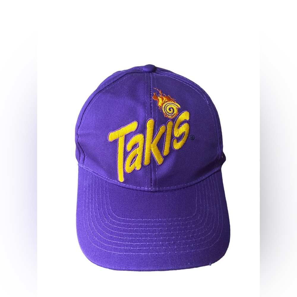 TAKIS CORN TORTILLA CHIPS snapback hat cap adjustable purple intensity chili